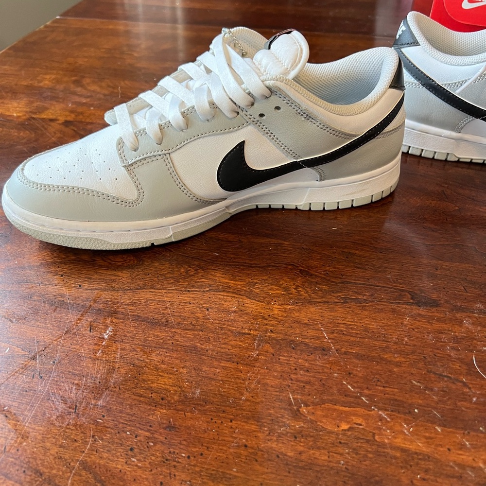 Nike Low Dunk Lottery in Gray Fog original box - Picture 4 of 16